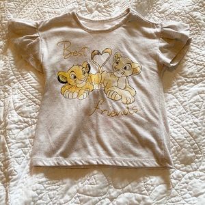 Lion King ruffle sleeve t-shirt, 3T